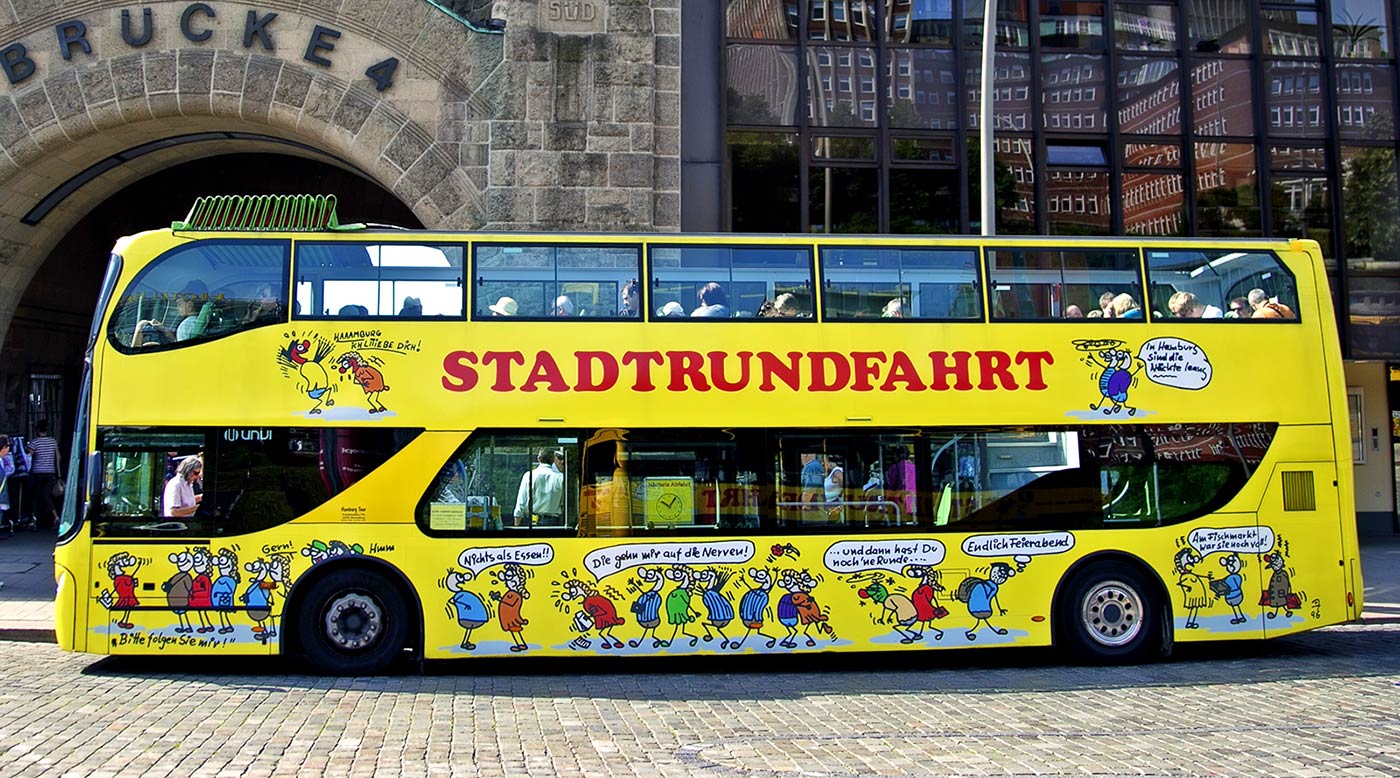 Stadtrundfahrt Bustour Hamburg